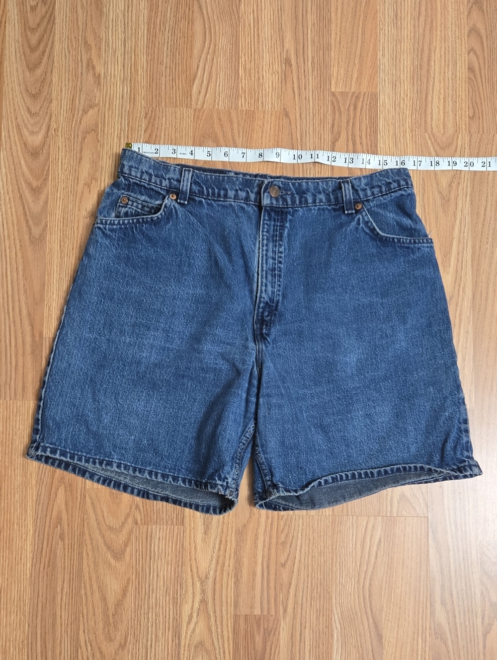Men's Classic Denim Shorts in Blue